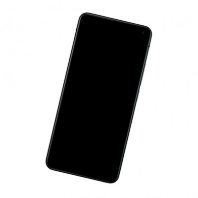 Camera Lens Glass with Frame for Vivo S5 Blue