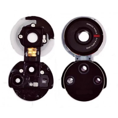 Camera Lens Glass With Frame For Zte Voyage 40 Pro Plus Grey By - Maxbhi Com