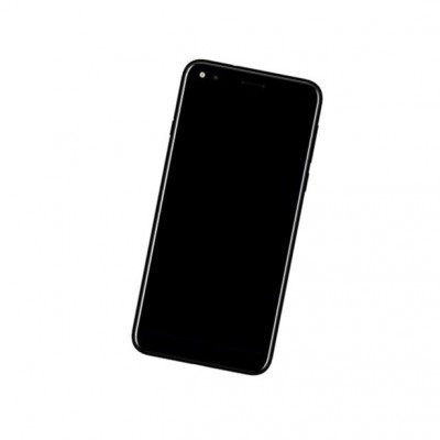 Camera Lens Glass with Frame for Micromax Canvas 1 2018 Black