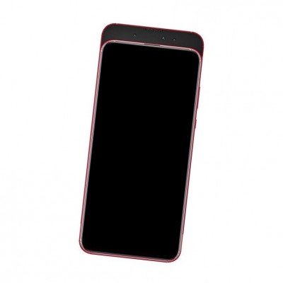 Camera Lens Glass with Frame for Honor Magic 2 3D Black