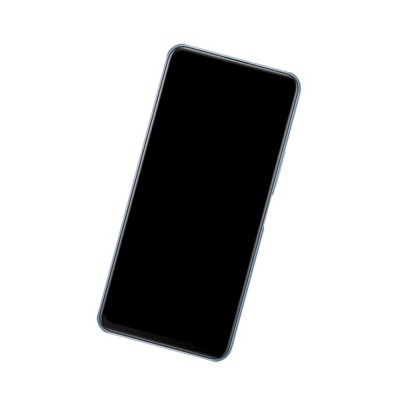 Camera Lens Glass with Frame for Vivo iQOO Z1x Black