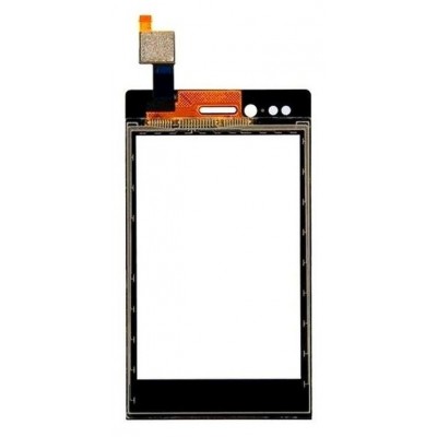 Touch Screen Digitizer For Sony Xperia Miro St23a Pink By - Maxbhi Com