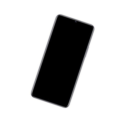 Camera Lens Glass with Frame for Vivo iQOO U1x Black