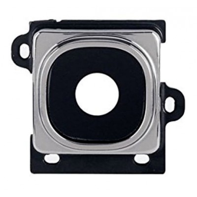 Camera Lens Glass With Frame For Samsung I9192 Galaxy S4 Mini With Dual Sim Purple By - Maxbhi Com