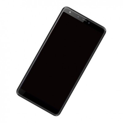 Camera Lens Glass with Frame for Panasonic Eluga Ray 600 Blue