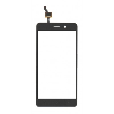 Touch Screen Digitizer For Intex Aqua Strong 5 1 Plus Black By - Maxbhi Com