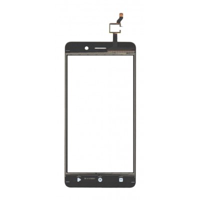 Touch Screen Digitizer For Intex Aqua Strong 5 1 Plus Black By - Maxbhi Com