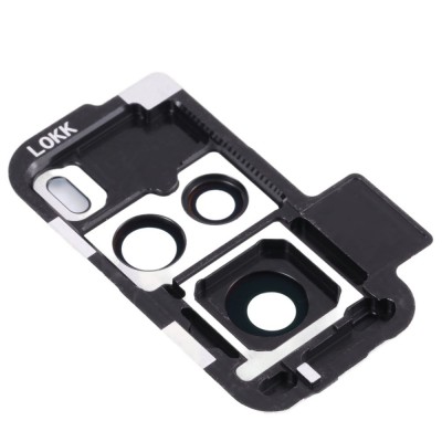 Camera Lens Glass With Frame For Vivo X60t 5g White By - Maxbhi Com