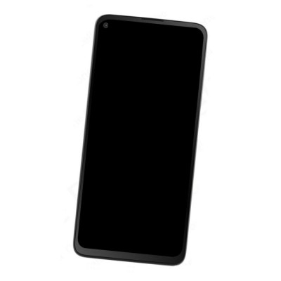 Camera Lens Glass with Frame for Motorola Moto G Stylus 2021 Black