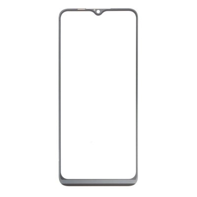 Replacement Front Glass For Oppo A54s Black By - Maxbhi Com