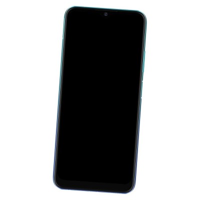Camera Lens Glass with Frame for ZTE Blade V30 Vita Blue