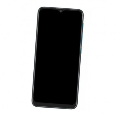 Camera Lens Glass with Frame for Motorola Moto E7i Power Black