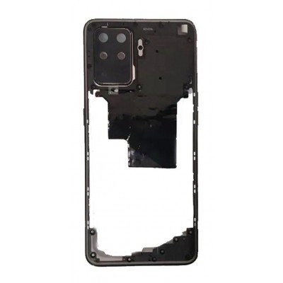 Middle Frame Ring Only For Oppo Reno 5 Lite Purple By - Maxbhi Com