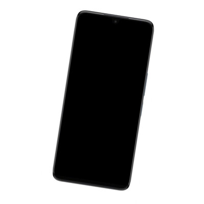 Camera Lens Glass with Frame for TCL 30 Plus Black