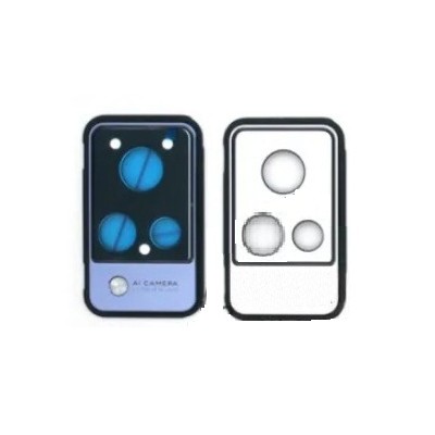 Camera Lens Glass With Frame For Vivo S9 White By - Maxbhi Com