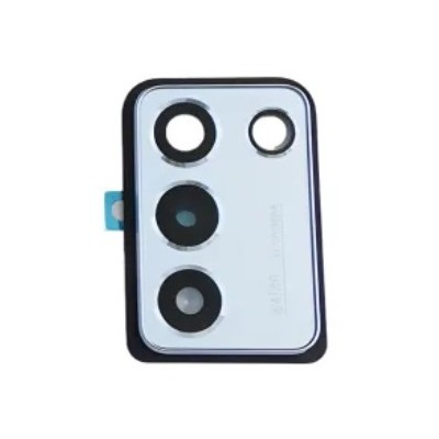 Camera Lens Glass With Frame For Oppo K9s White By - Maxbhi Com