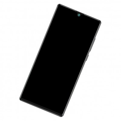 Camera Lens Glass with Frame for Cubot P40 Black