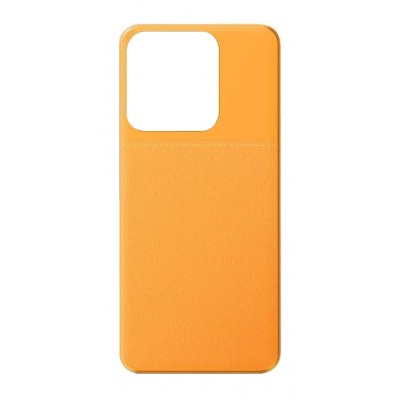 Back Panel Cover For Itel A05s Orange - Maxbhi Com