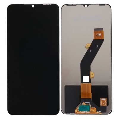 Lcd With Touch Screen For Itel A05s Black By - Maxbhi Com