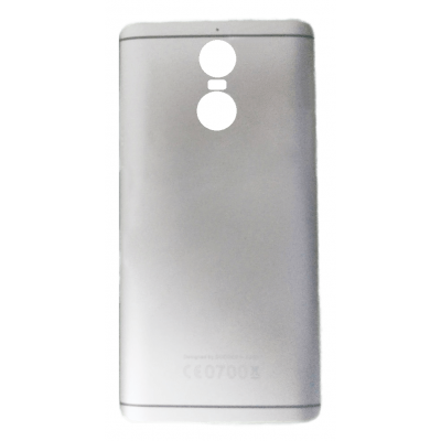 Back Panel Cover For Doogee Shoot 1 Silver - Maxbhi Com