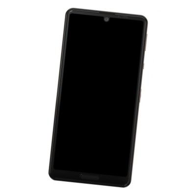 Camera Lens Glass with Frame for Sharp Aquos Sense 5G White