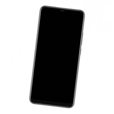 Camera Lens Glass with Frame for Realme Narzo 50i Prime Black