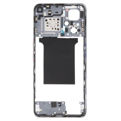 Middle Frame Ring Only For Realme Gt Neo 3t 5g White By - Maxbhi Com