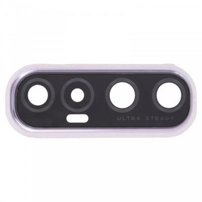 Camera Lens Glass With Frame For Huawei Nova 8 5g White By - Maxbhi Com