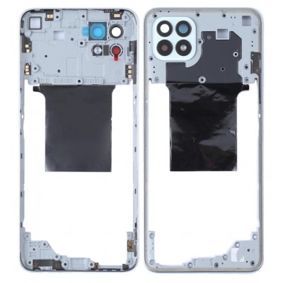 Middle Frame Ring Only For Oppo Reno 4 Se Blue By - Maxbhi Com