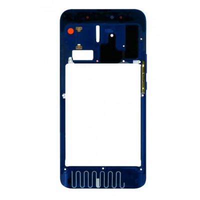 Middle Frame Ring Only For Huawei Honor Magic 2 Red By - Maxbhi Com