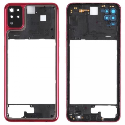 Middle Frame Ring Only For Lg K52 Red By - Maxbhi Com