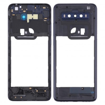 Middle Frame Ring Only For Tcl 10 Se Black By - Maxbhi Com