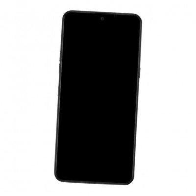 Camera Lens Glass with Frame for LG K50S Blue