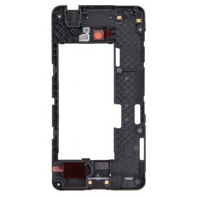 Middle Frame Ring Only For Nokia Lumia 630 White By - Maxbhi Com