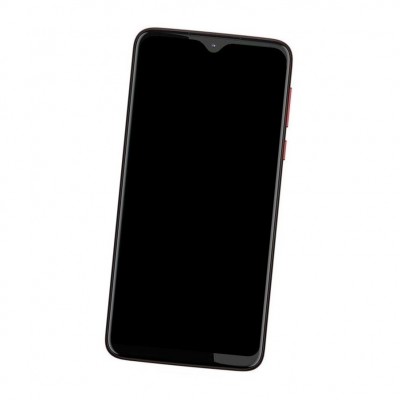 Camera Lens Glass with Frame for Motorola Moto G8 Play Red