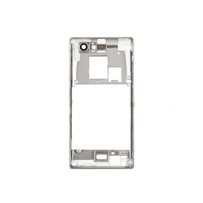 Middle Frame Ring Only For Sony Xperia J St26i Pink By - Maxbhi Com
