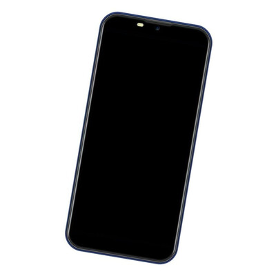 Camera Lens Glass with Frame for I Kall Z4 Plus Grey
