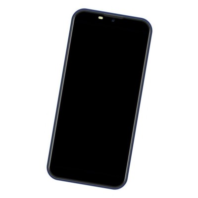 Camera Lens Glass with Frame for I Kall Z4 Plus Black