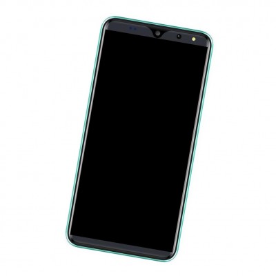 Camera Lens Glass with Frame for I kall K1000 Black
