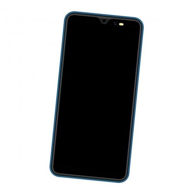 Camera Lens Glass with Frame for I Kall K260 Blue