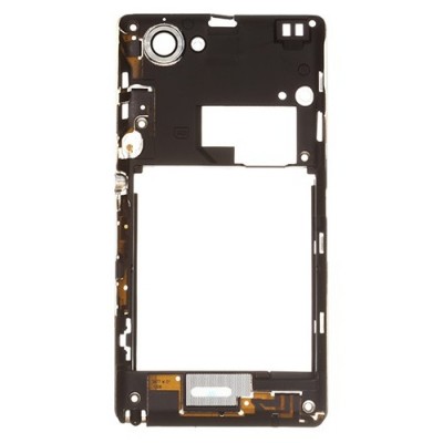 Middle Frame Ring Only For Sony Ericsson Xperia L S36h Red By - Maxbhi Com