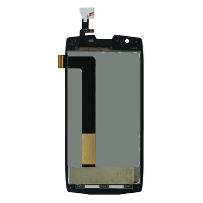 Lcd With Touch Screen For Blackview Bv7000 Pro Grey By - Maxbhi Com