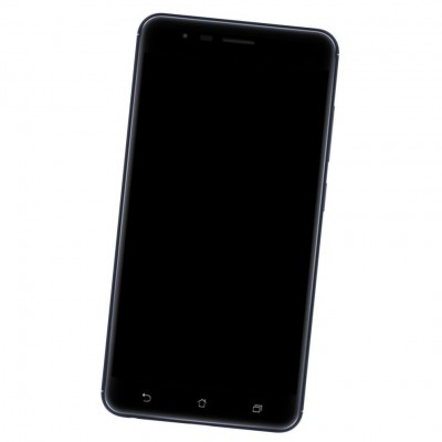 Camera Lens Glass with Frame for Asus Zenfone Zoom S Black