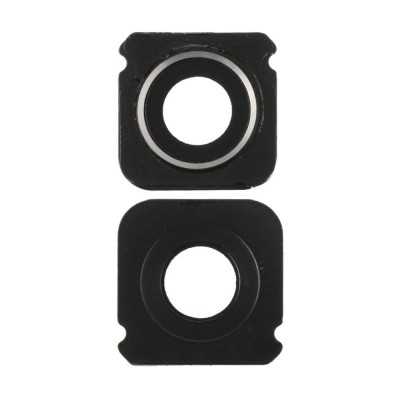 Camera Lens Glass with Frame for Sony Xperia X Dual F5122 Black
