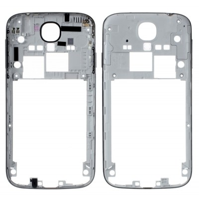 Middle Frame Ring Only For Samsung I9505 Galaxy S4 Black By - Maxbhi Com