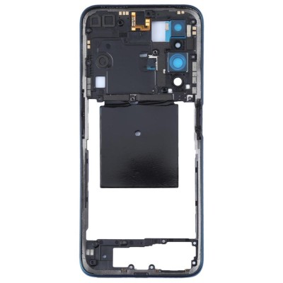 Middle Frame Ring Only For Realme X50m 5g Blue By - Maxbhi Com