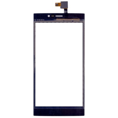 Touch Screen Digitizer For Micromax Canvas Play 4g Grey By - Maxbhi Com