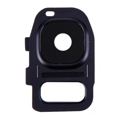 Camera Lens Glass with Frame for Samsung Galaxy S7 Edge 64GB Black