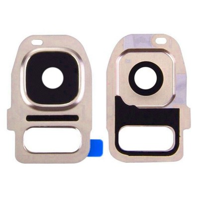 Camera Lens Glass With Frame For Samsung Galaxy S7 Edge 64gb Gold By - Maxbhi Com