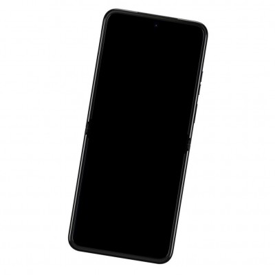 Camera Lens Glass with Frame for Motorola Razr 40 Ultra Black